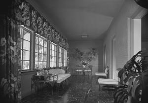 Primary view of object titled '[Interior View of the Chi Omega Sorority House]'.