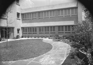 Primary view of object titled '[Exterior View of the Texas State Teacher's Association Building]'.