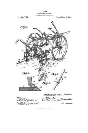Primary view of object titled 'Cultivator Attachment'.
