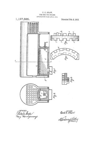 Primary view of object titled 'Improvement to Fire-Box for Boilers'.
