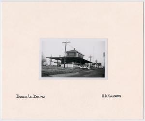 Primary view of object titled '[T&P Depot in Bunkie, Louisiana]'.