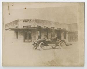 Primary view of object titled '[Photograph of First State Bank in Salado, Texas]'.