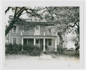 Primary view of object titled '[Photograph of the Anderson House on Main Street]'.