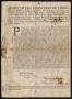 Thumbnail image of item number 1 in: '[Decree from the Marques de Croix Concerning Legal Procedures]'.