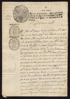Primary view of [Correspondence between José Cadena and José Ramón Díaz de Bustamente]