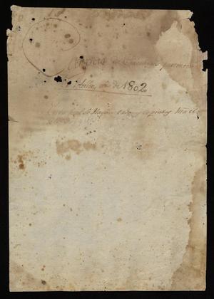 Primary view of object titled '[Collection of Decrees and Communications from 1801 to 1807]'.