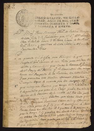 Primary view of [Ordinances by Miguel Ponce Borrego]