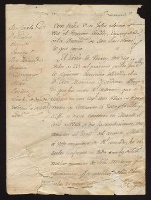 Primary view of object titled '[Announcement for the Establishment of a Position]'.