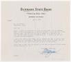 Letter: [Letter from C. A. Monroe to Joe B. Plosser, May 5, 1943]