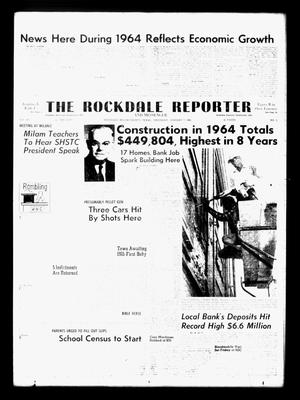 Primary view of object titled 'The Rockdale Reporter and Messenger (Rockdale, Tex.), Vol. 93, No. 1, Ed. 1 Thursday, January 7, 1965'.