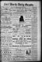 Thumbnail image of item number 1 in: 'Fort Worth Daily Gazette. (Fort Worth, Tex.), Vol. 9, No. 243, Ed. 1, Sunday, March 15, 1885'.
