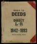 Book: Travis County Deed Records: Direct Index to Deeds 1842-1893 L-R (tran…