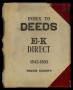 Book: Travis County Deed Records: Direct Index to Deeds 1842-1893 E-K