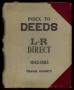 Book: Travis County Deed Records: Direct Index to Deeds 1842-1893 L-R