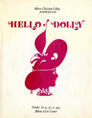 Primary view of object titled '[Program: Hello, Dolly! 1973]'.