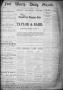 Thumbnail image of item number 1 in: 'Fort Worth Daily Gazette. (Fort Worth, Tex.), Vol. 11, No. 23, Ed. 1, Friday, August 7, 1885'.