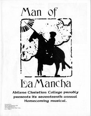 Primary view of object titled '[Program: Man of La Mancha, 1974]'.