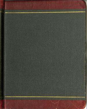Primary view of object titled '[Abilene City Federation of Clubs Account Book: 1937-1954]'.