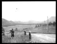 Primary view of [Photograph of Children on Side of Road]
