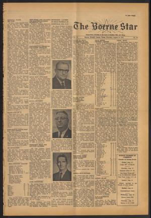 Primary view of object titled 'The Boerne Star (Boerne, Tex.), Vol. 56, No. 36, Ed. 1 Thursday, August 10, 1961'.