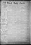 Thumbnail image of item number 1 in: 'Fort Worth Daily Gazette. (Fort Worth, Tex.), Vol. 11, No. 128, Ed. 1, Wednesday, December 2, 1885'.