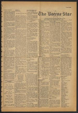 Primary view of object titled 'The Boerne Star (Boerne, Tex.), Vol. 54, No. 47, Ed. 1 Thursday, November 5, 1959'.