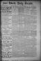 Primary view of Fort Worth Daily Gazette. (Fort Worth, Tex.), Vol. 11, No. 195, Ed. 1, Tuesday, February 9, 1886