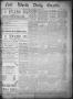 Primary view of Fort Worth Daily Gazette. (Fort Worth, Tex.), Vol. 12, No. 114, Ed. 1, Sunday, November 21, 1886