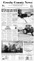 Thumbnail image of item number 1 in: 'Crosby County News (Ralls, Tex.), Vol. 129, No. 1, Ed. 1 Friday, January 8, 2016'.