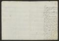 Thumbnail image of item number 3 in: '[Message from Ramón Perea to José María Tovar, November 3, 1815]'.