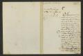 Thumbnail image of item number 3 in: '[Letter from Nicasio Sánchez to Rafael López de Oropeza, December 16, 1826]'.