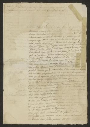 Primary view of object titled '[Land Dispute between Two Individuals]'.