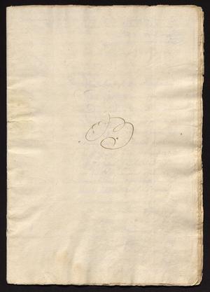 Primary view of object titled '[Documents for a Case between Gabriel de Tovar and Rafael López de Oropeza]'.