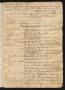 Thumbnail image of item number 3 in: '[Documents for a Case between Gabriel de Tovar and Rafael López de Oropeza]'.
