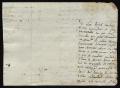 Thumbnail image of item number 3 in: '[Message from José Antonio Benites to a Laredo Alcalde, October 16, 1818]'.