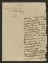 Thumbnail image of item number 1 in: '[Letter from José Felipe de la Peña to the Laredo Alcalde, September 1, 1824]'.