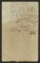 Thumbnail image of item number 2 in: '[Statement Concerning an Orphan Girl]'.
