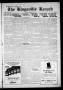Newspaper: The Kingsville Record (Kingsville, Tex.), Vol. 21, No. 8, Ed. 1 Wedne…