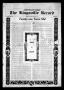 Thumbnail image of item number 1 in: 'The Kingsville Record (Kingsville, Tex.), Vol. 21, No. 1, Ed. 1 Wednesday, August 24, 1927'.