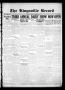 Newspaper: The Kingsville Record (Kingsville, Tex.), Vol. 23, No. 13, Ed. 1 Wedn…