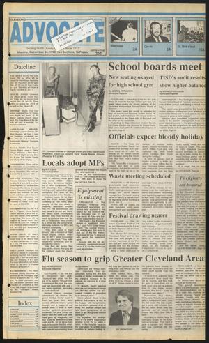 Primary view of Cleveland Advocate (Cleveland, Tex.), Vol. 73, No. 52, Ed. 1 Monday, December 24, 1990
