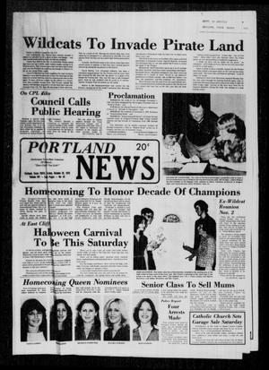 Primary view of object titled 'Portland News (Portland, Tex.), Vol. 14, No. 43, Ed. 1 Thursday, October 25, 1979'.