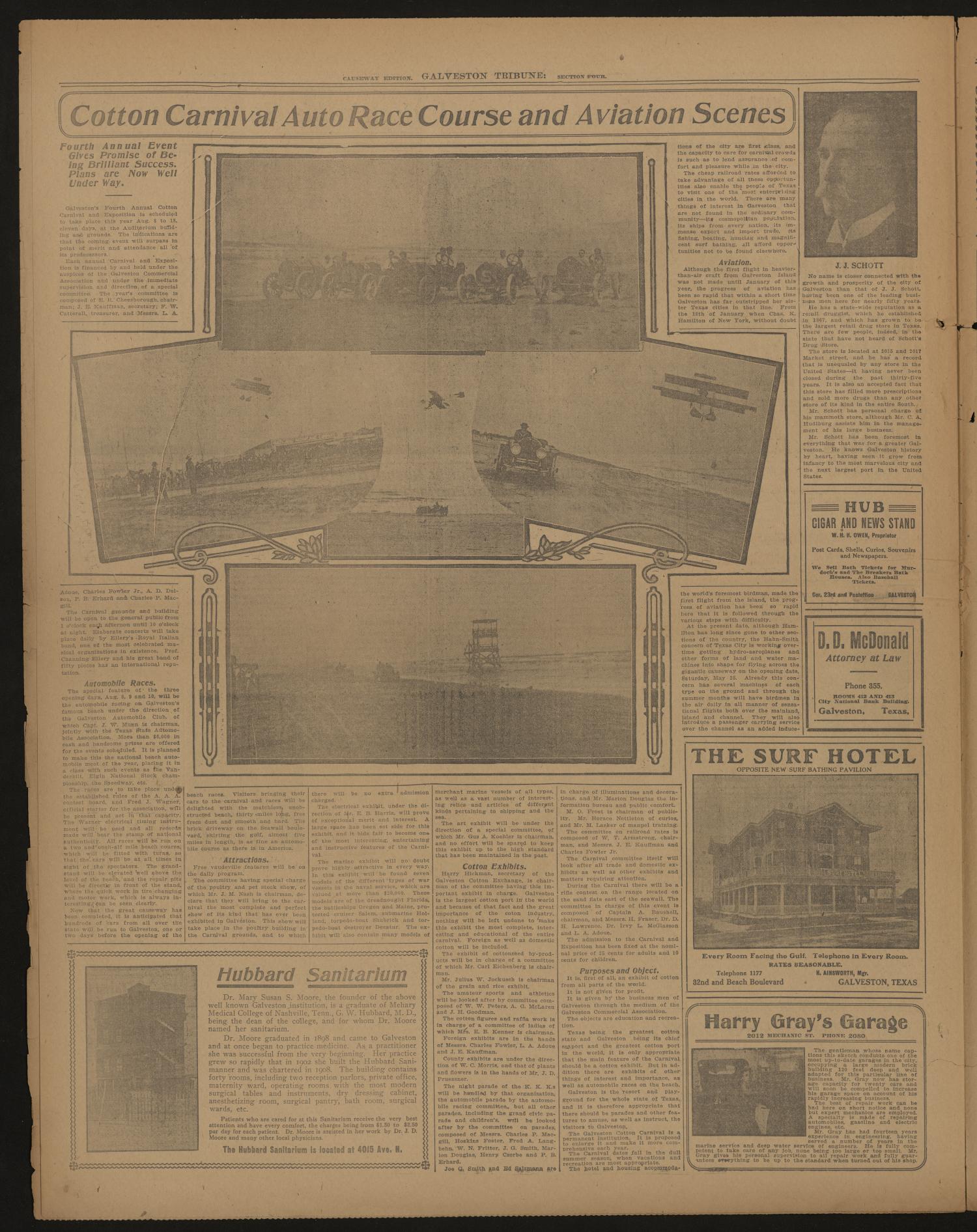Galveston Tribune. (Galveston, Tex.), Vol. 32, No. 148, Ed. 1 Thursday, May 16, 1912
                                                
                                                    [Sequence #]: 32 of 85
                                                