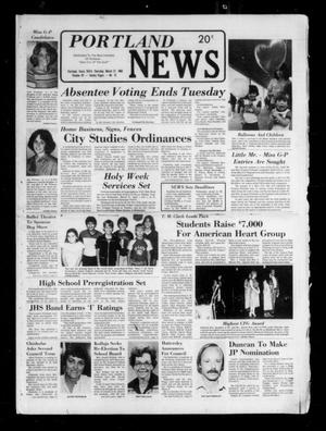 Primary view of object titled 'Portland News (Portland, Tex.), Vol. 15, No. 13, Ed. 1 Thursday, March 27, 1980'.