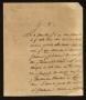 Letter: [Letter from Juan Molano to the Laredo Alcalde, April 22, 1829]