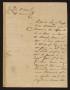 Primary view of [Letter from Santiago Vela to the Laredo Alcalde, October 26, 1831]