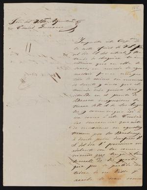 Primary view of object titled '[Letter from Rafael Uribe to the Laredo Alcalde, October 25]'.