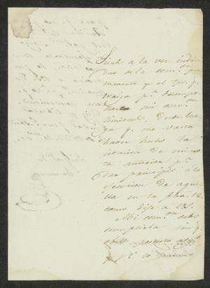 Primary view of object titled '[Letter from José Guadalupe de Samano to the Laredo Ayuntamiento, April 9, 1833]'.