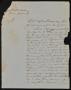 Primary view of [Letter from Policarzo Martinez to the Laredo Alcalde, June 15, 1844]