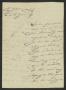 Thumbnail image of item number 1 in: '[Letter from José Teodoro Díaz to the Laredo Alcalde, October 19, 1832]'.